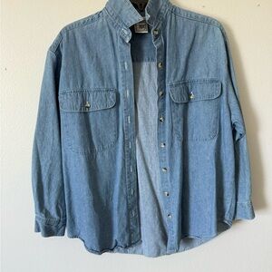 Classic Blue Denim Shirt